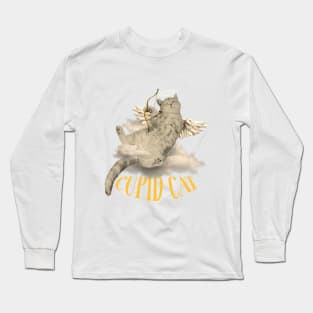 Cupid Cat Long Sleeve T-Shirt